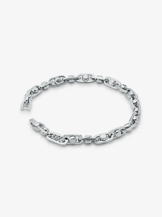 Michael Kors Astor Link Precious Metal-Plated Brass Bracelet Outlet