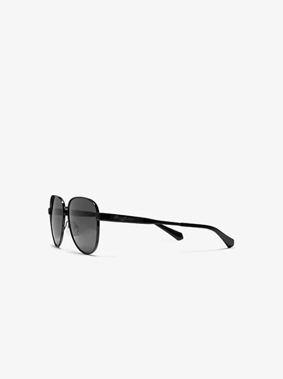 Michael Kors Biarritz Sunglasses BLACK Flash Sale