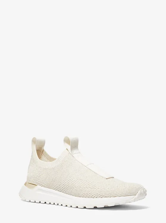 Michael Kors Bodie Knit Slip-On Sneaker CREAMMULTI Clearance