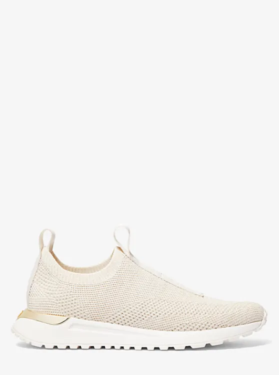 Michael Kors Bodie Knit Slip-On Sneaker CREAMMULTI Clearance