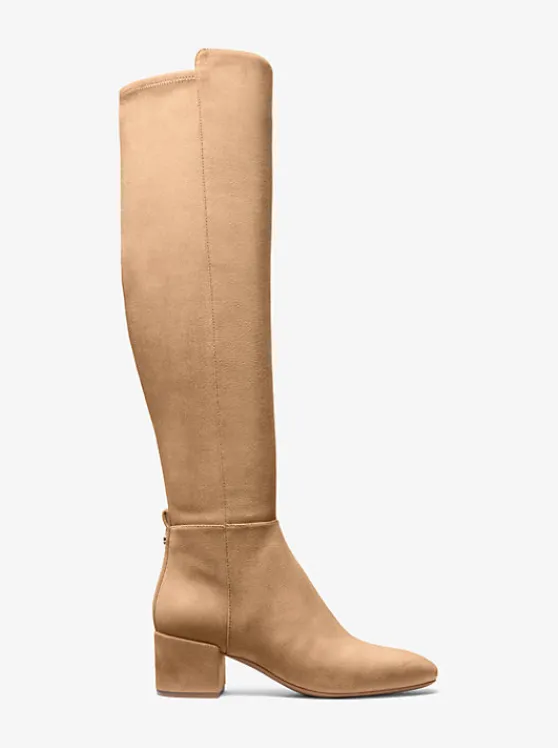 Michael Kors Braden Knee-High Riding Boot CAMEL Online