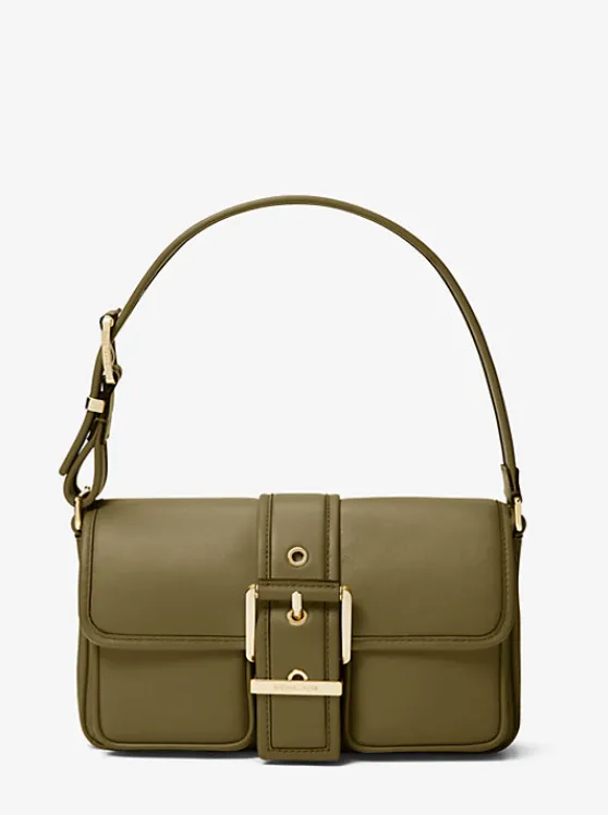 Michael Kors Colby Medium Leather Shoulder Bag Sale