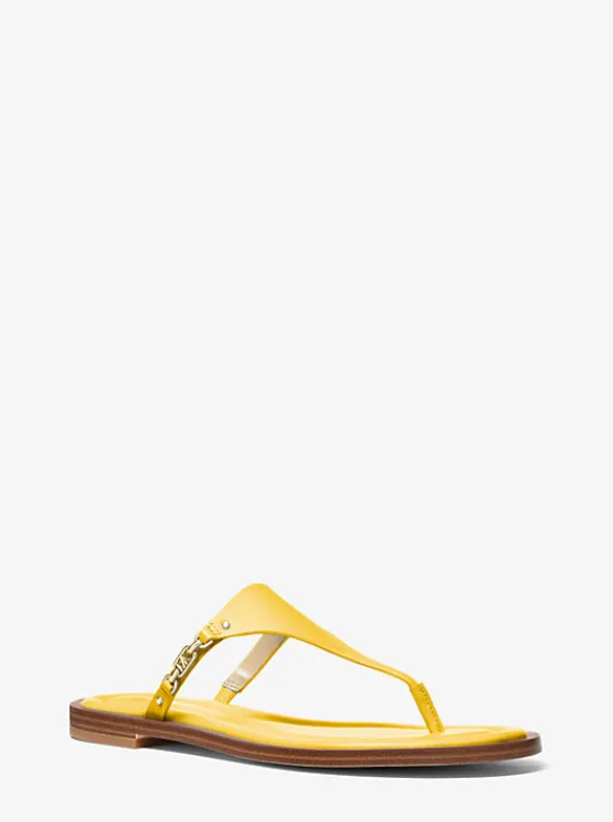 Michael Kors Daniella Leather Sandal Fashion