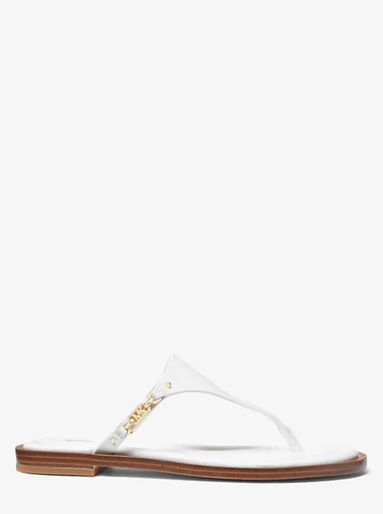 Michael Kors Daniella Leather Sandal OPTICWHITE Shop