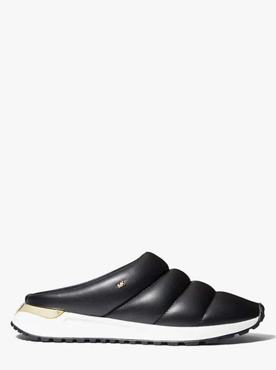 Michael Kors Epic Quilted Slip-On Trainer BLACK Hot