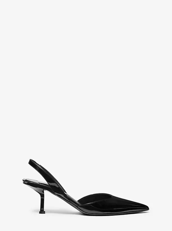 Michael Kors Holly Patent Leather Pump BLACK Best