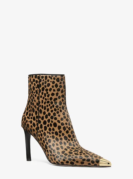 Michael Kors Kasia Cheetah Print Calf Hair Boot HUSKMULTI Flash Sale