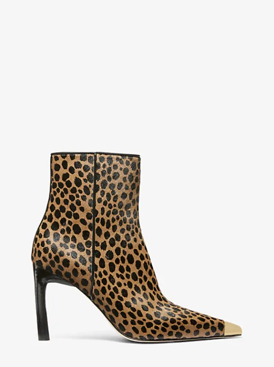 Michael Kors Kasia Cheetah Print Calf Hair Boot HUSKMULTI Flash Sale