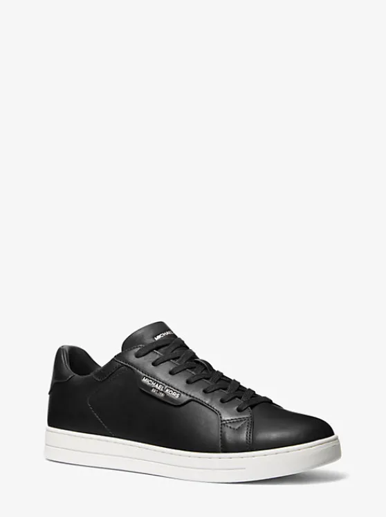 Michael Kors Keating Leather Sneaker BLACK Online