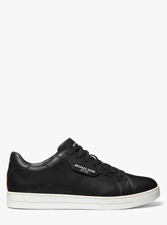 Michael Kors Keating Leather Sneaker Best Sale