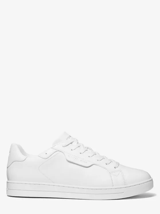 Michael Kors Keating Leather Sneaker OPTICWHITE Fashion