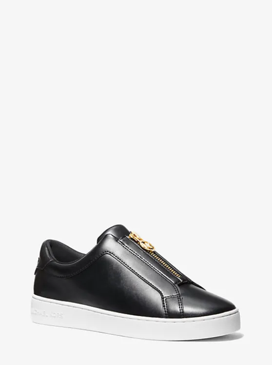 Michael Kors Keaton Zip-Up Sneaker BLACK Fashion