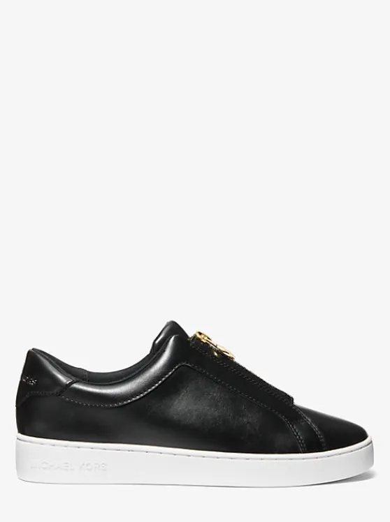 Michael Kors Keaton Zip-Up Sneaker BLACK Fashion