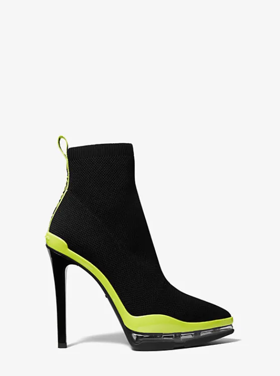 Michael Kors Keke Extreme Stretch Knit Boot | BLACKCOMBO Flash Sale