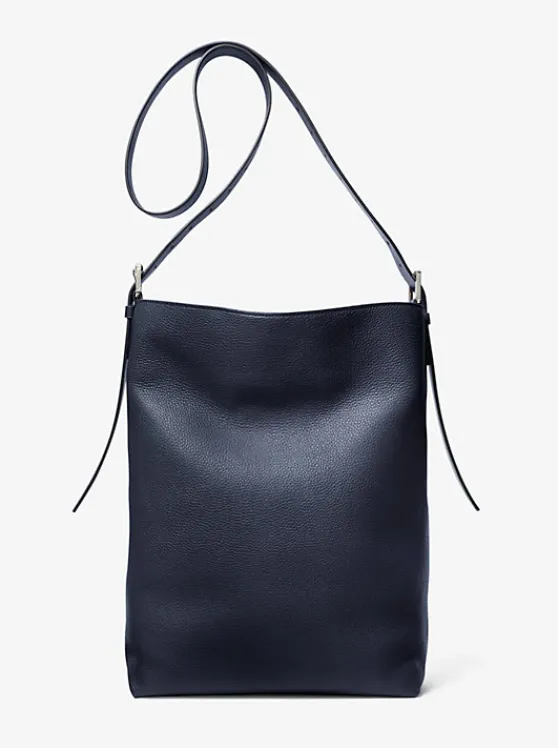 Michael Kors Kiera Leather Hobo Bag | MARITIME Cheap