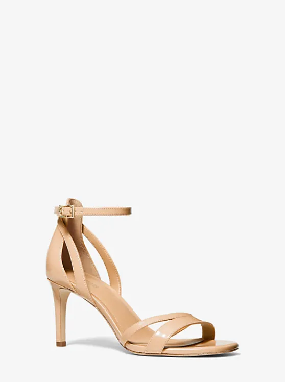 Michael Kors Kimberly Patent Sandal LIGHTBLUSH Cheap