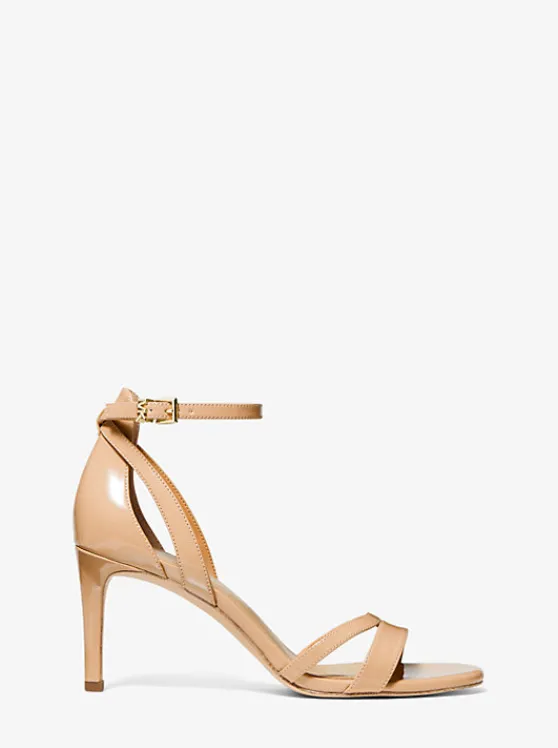 Michael Kors Kimberly Patent Sandal LIGHTBLUSH Cheap