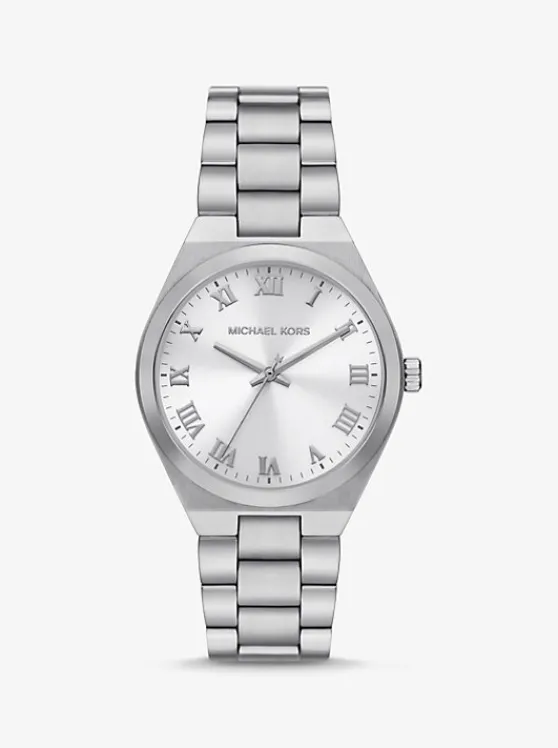 Michael Kors Lennox -Tone Watch SILVER Discount