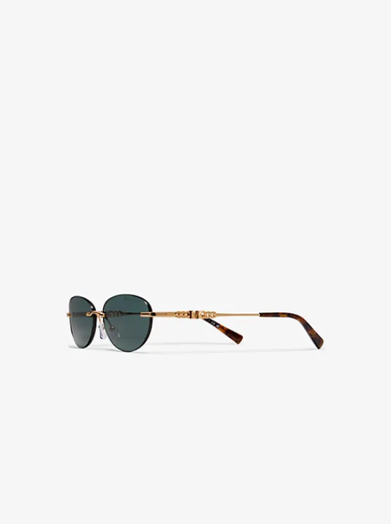 Michael Kors Manchester Sunglasses | GREEN Clearance