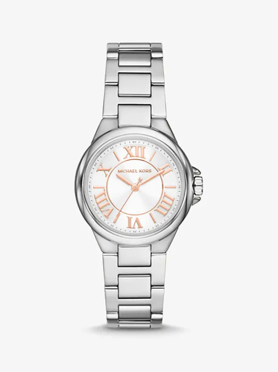 Michael Kors Mini Camille -Tone Watch SILVER Sale