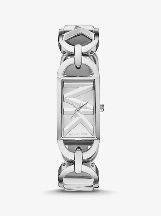 Michael Kors Mini Empire -Tone Watch SILVER Best