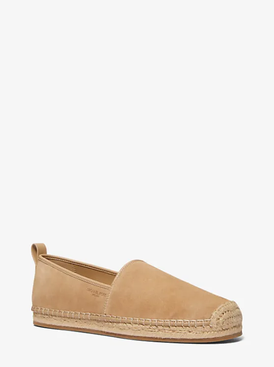 Michael Kors Owen Suede Espadrille CAMEL Sale