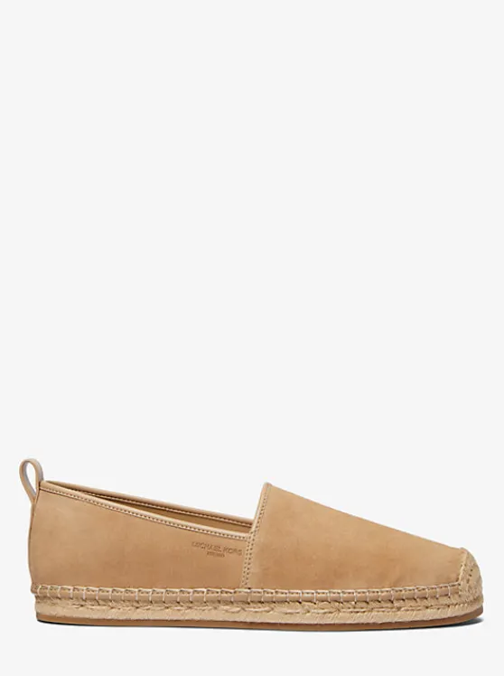 Michael Kors Owen Suede Espadrille CAMEL Sale