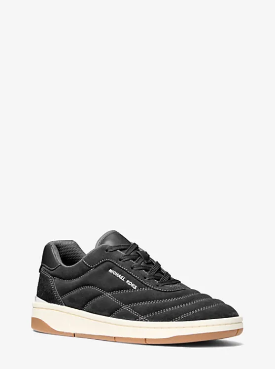 Michael Kors Pia Quilted Trainer BLACK New