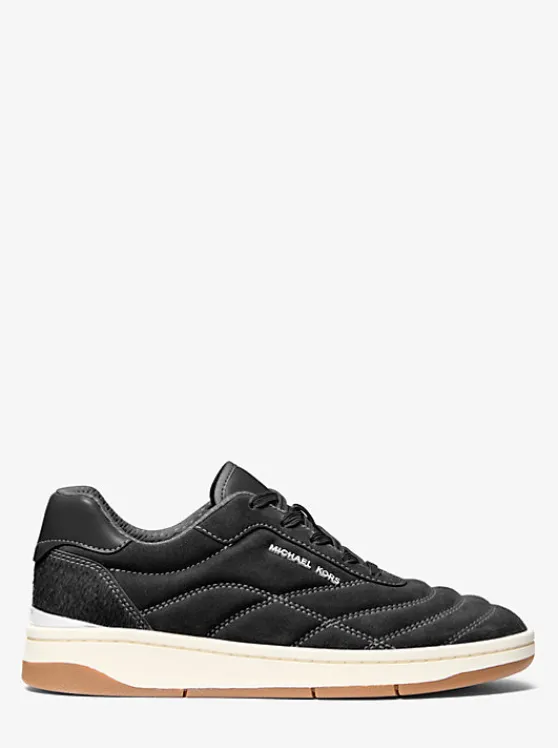 Michael Kors Pia Quilted Trainer BLACK New