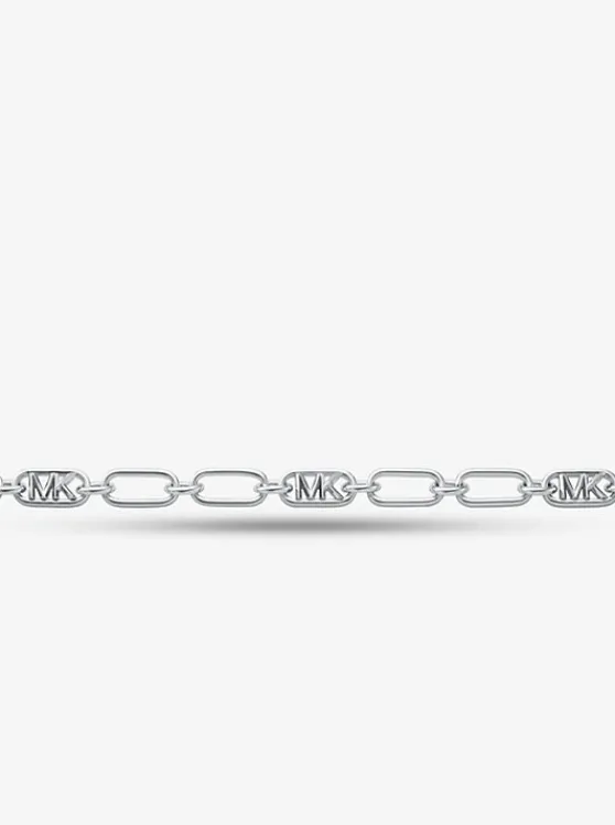 Michael Kors Precious Metal-Plated Brass Chain Link Necklace Outlet