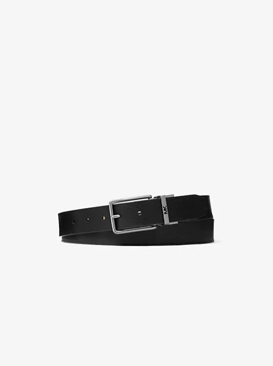 Michael Kors Reversible Belt CAMEL Clearance