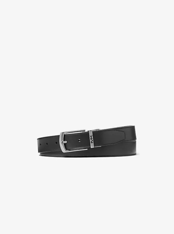 Michael Kors Reversible Signature Logo Belt BROWN/BLACK Sale