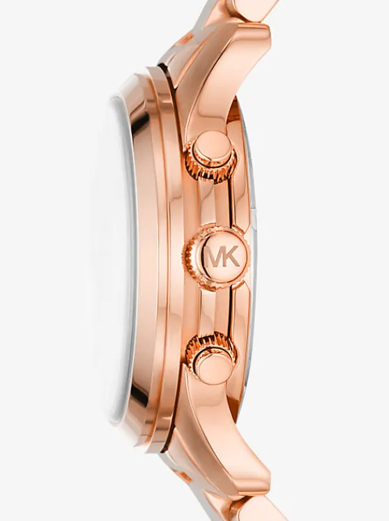 Michael Kors Runway Rose Gold-Tone Watch ROSEGOLD Best Sale