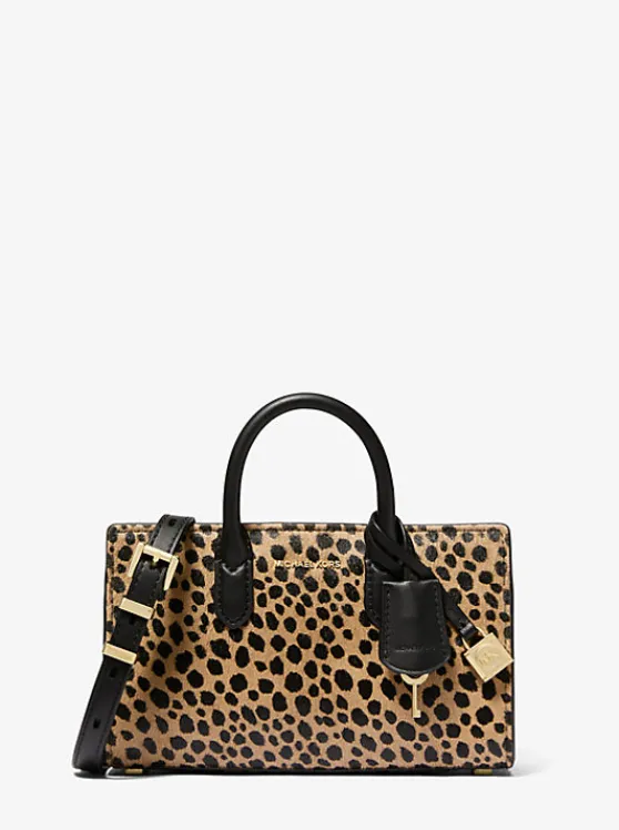 Michael Kors Scarlett Extra-Small Cheetah Print Calf Hair Crossbody Bag HUSKMULTI Online