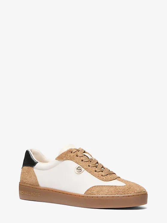 Michael Kors Scotty Color-Block Sneaker HUSK Hot