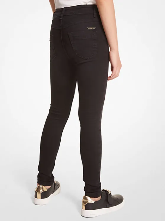 Michael Kors Stretch Denim Jeans BLACK Cheap