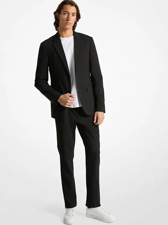 Michael Kors Stretch Tech Tailored Blazer BLACK Cheap