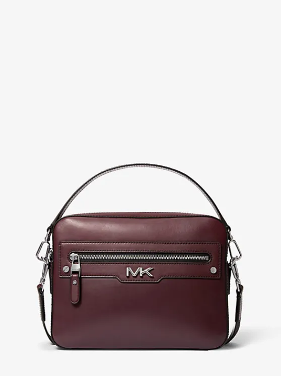 Michael Kors Varick Leather Camera Bag Best