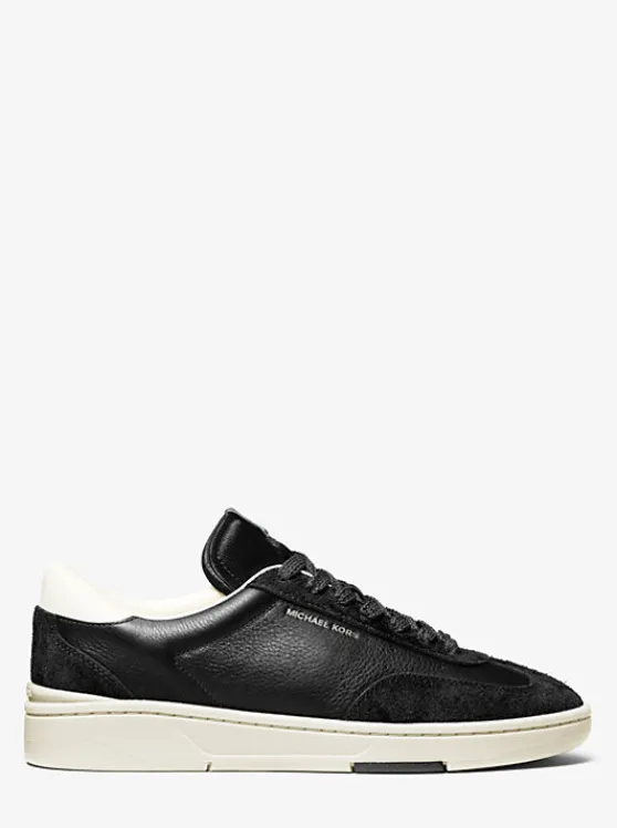 Michael Kors Wilton Leather and Suede Sneaker New